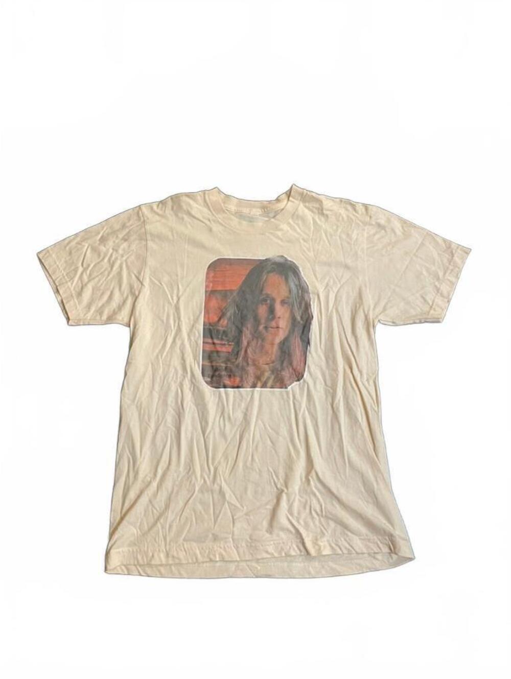 Vintage Todd Rundgren Graphic T-Shirt Cream Color